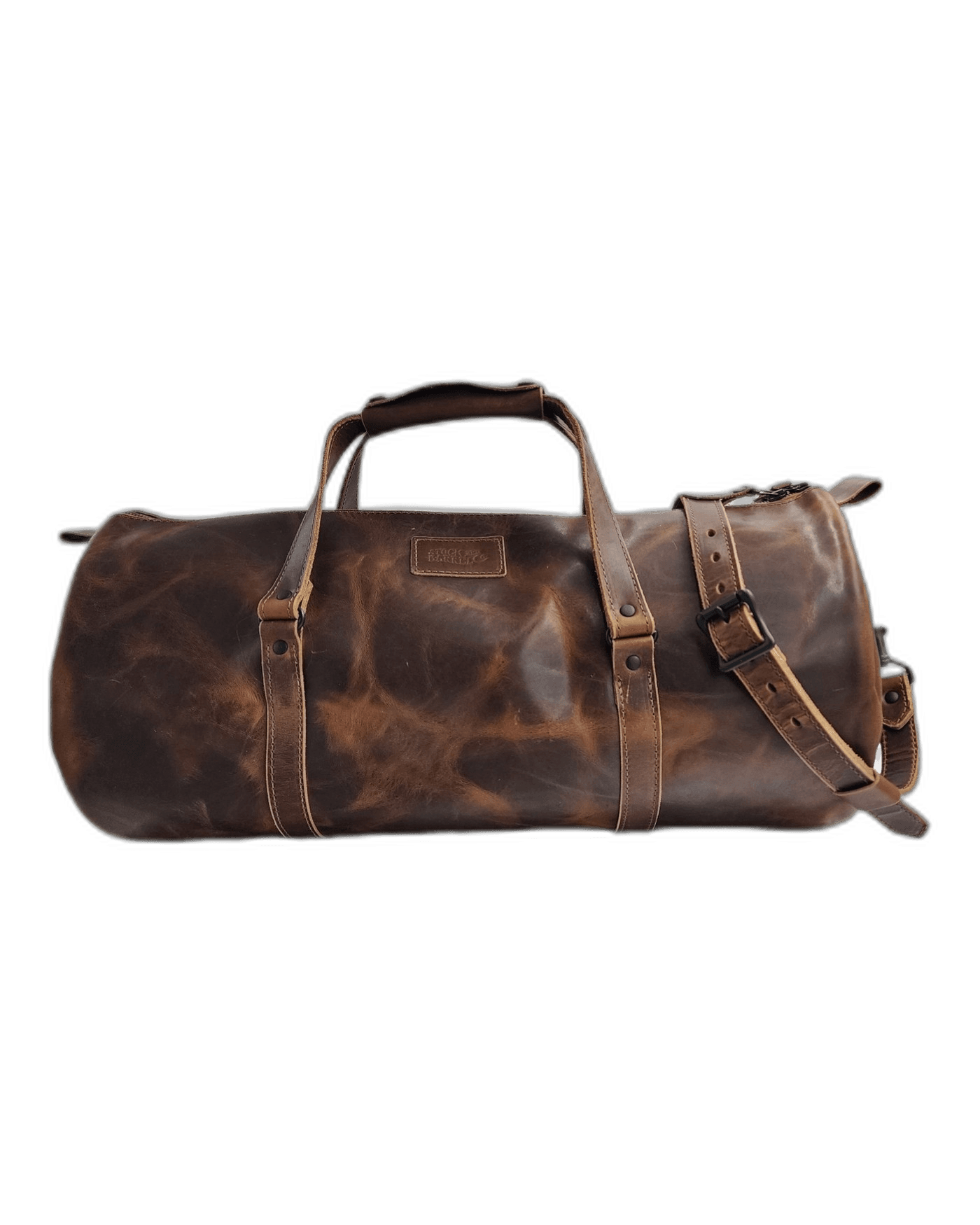 No.27 Brown Nut Leather Duffle Bag