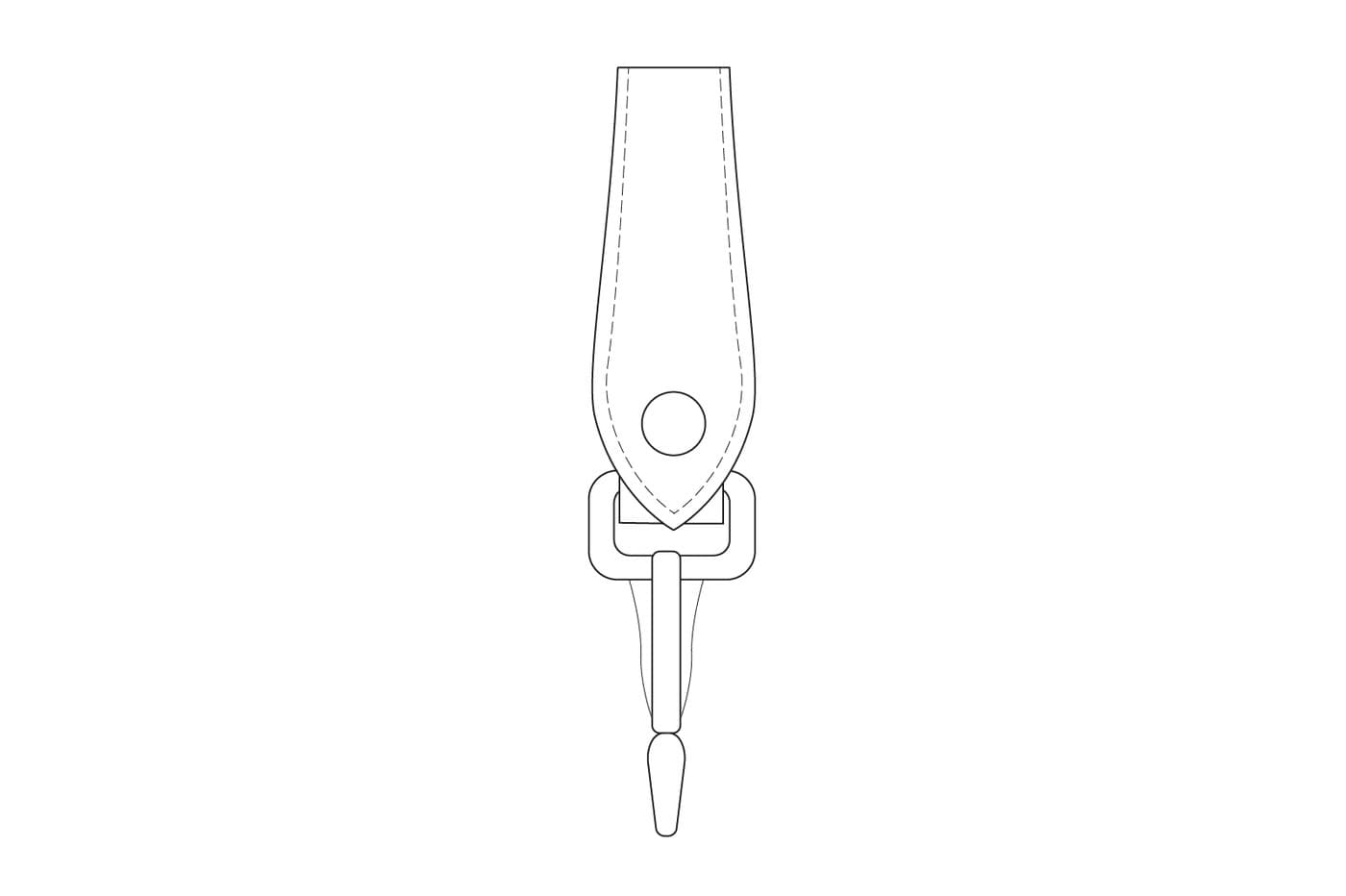 No.71 | Leather Key Piece (Digital Pattern)