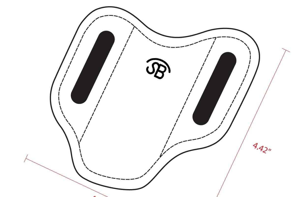 No.87 | Leather Trapper Knife Sheath (Digital Pattern)