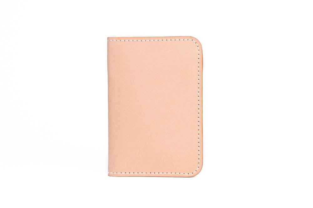 Minimalist Wallet in Natural Vegetable Tanned Leather – Cope & Co.