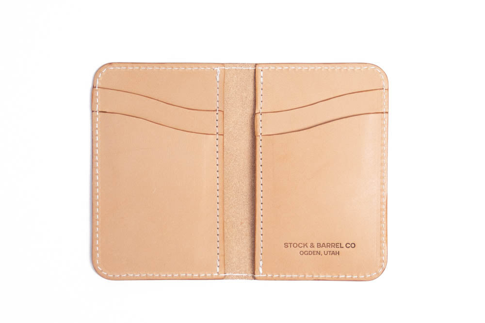 Men's Leather Wallet Pattern | Vertical Wallet Template– Stock and Barrel
